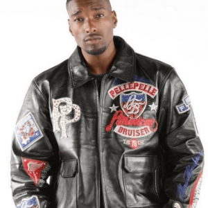 Pelle Pelle American Bruiser Black Leather Jacket