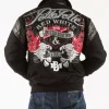 Pelle Pelle Black Red Red White & True Jacket