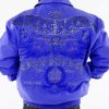 Pelle Pelle Blue All For One Studded Jacket