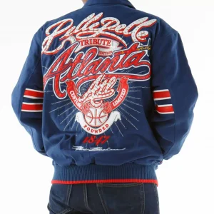 Pelle Pelle Blue Atlanta Tribute Special Cut Jacket