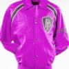 Pelle Pelle Bright Dark Pink Varsity Jacket