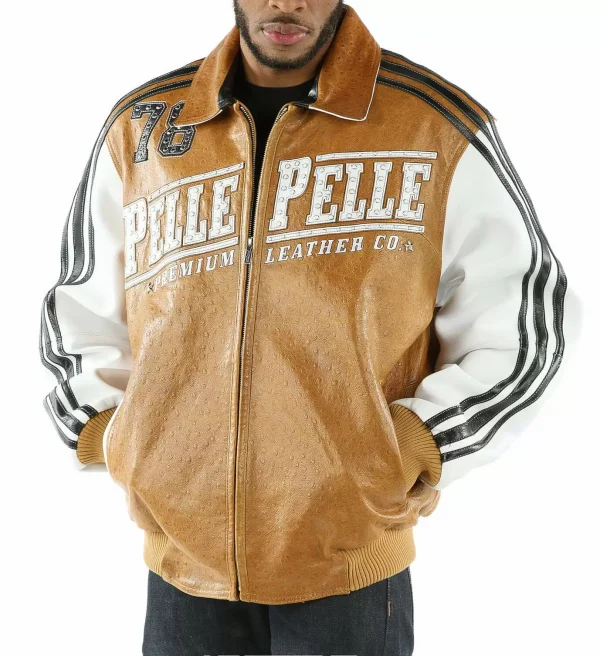 Pelle Pelle Brown Wild Ones Studded Jacket