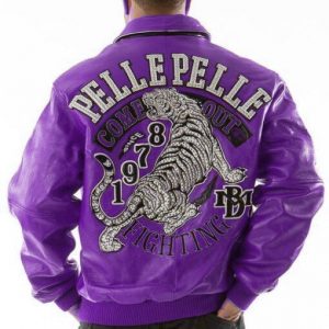 Pelle Pelle Come Out Fighting Purple Jacket