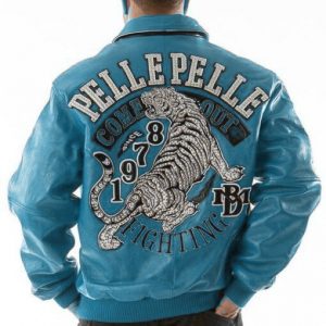 Pelle Pelle Come Out Fighting Turquoise Jacket