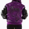 Pelle Pelle Exotic Studded Purple Black Jacket