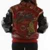 Pelle Pelle Exotic Studded Red Black Jacket