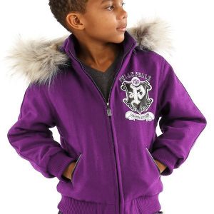 Pelle Pelle Kids Back to School Royal Light Purple Jacket