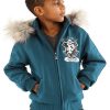 Pelle Pelle Kids Back to School Turquoise Jacket