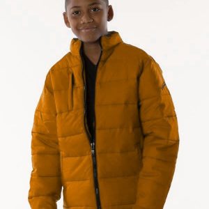 Pelle Pelle Kids Mustard Puffer Jacket