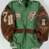 Pelle Pelle Limited Edition Light Green Varsity Jacket