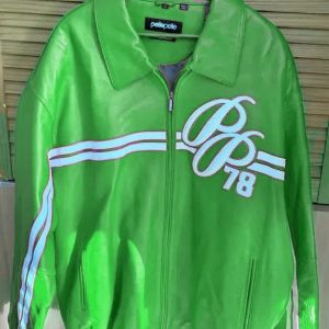 Pelle Pelle Marc Buchanan Soda Club Green Jacket