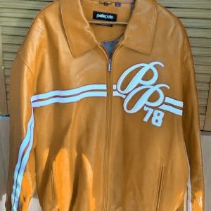 Pelle Pelle Marc Buchanan Soda Club Mustard Jacket