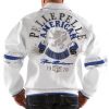 Pelle Pelle Men’s American Rebel White Leather Jacket