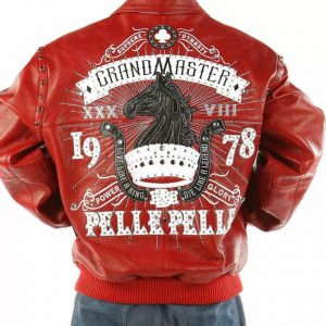 Pelle Pelle Mens Grand Master Red Jacket