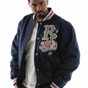 Pelle Pelle New York City Tribute Blue Jacket