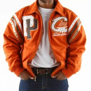 Pelle Pelle Orange Cleveland Tribute Special Cut Jacket