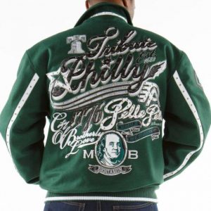 Pelle Pelle Philadelphia Tribute Green Jacket