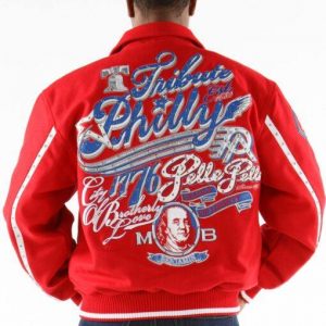 Pelle Pelle Philadelphia Tribute Red Jacket