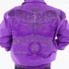 Pelle Pelle Purple All For One Studded Jacket