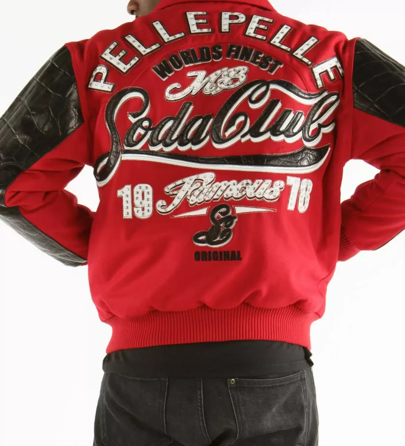 Pelle Pelle Red Blouson Soda Club 1978 Jacket