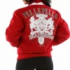 Pelle Pelle Red Diamonds Made for Queen Jacket