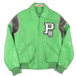 Pelle Pelle Vintage Green Leather Jacket