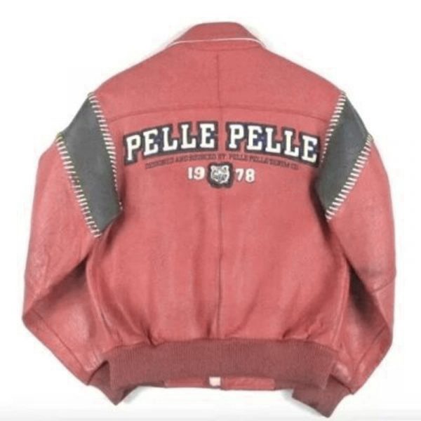 Pelle Pelle Vintage Peach Leather Jacket