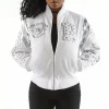 Pelle Pelle White Patches Varsity Wool Jacket