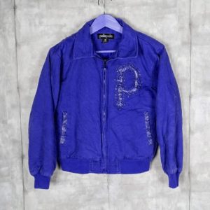 Marc Buchanan Pelle Pelle Womens Vintage Light Blue Jacket