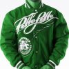 Pelle Pelle American Legend Green Varsity Jacket