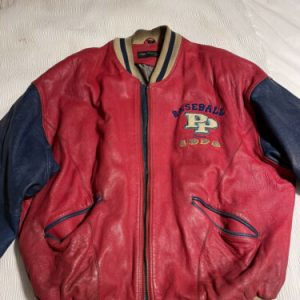 Pelle Pelle Authentic Baseball Urban League Red Jacket