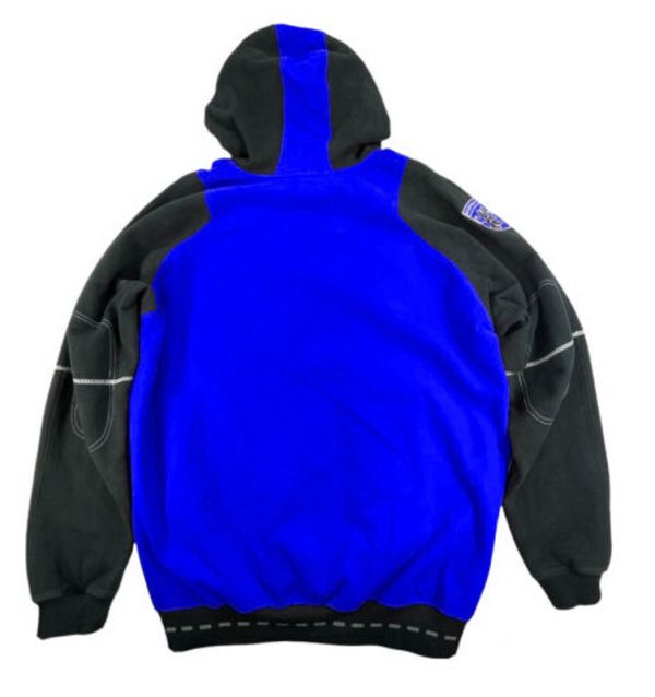 Pelle Pelle Denim Co Mens Blue Black Pullover Hoodie