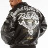 Pelle Pelle Greatest Of All Time Leather Black Jacket