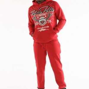 Pelle Pelle Greatest Of All Time Red Tracksuit