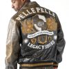 Pelle Pelle Legacy Over Everything Brown Leather Jacket