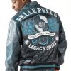 Pelle Pelle Legacy Over Everything Light Blue Leather Jacket
