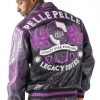 Pelle Pelle Legacy Over Everything Purple Leather Jacket