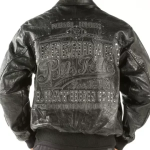 Pelle Pelle Legendary Black Studded Jacket