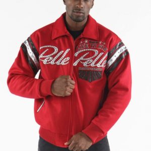 Pelle Pelle Live To Win Red Jacket