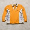 Pelle Pelle Mens Biker Pullover Orange Jacket