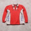 Pelle Pelle Mens Biker Pullover Red Jacket