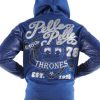 Pelle Pelle Mens King Of Thrones Blue Hoodie