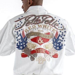 Pelle Pelle Red White & True White Jacket