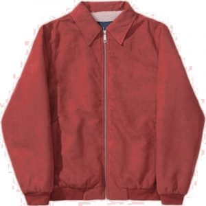 Pelle Pelle Suedo Maroon Basic Jacket