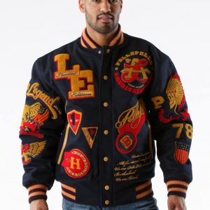 Pelle Pelle American Legend Navy Blue Varsity Jacket