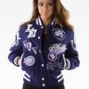 Pelle Pelle Womens Blue American Legend Jacket