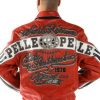 Pelle Pelle World Renown Red Leather Jacket