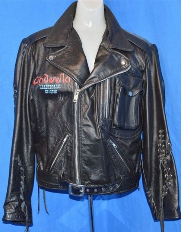 Pelle Pelle 90s Cinderella Heartbreak Biker Jacket