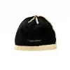 Pelle Pelle Black Fleece Shearling Hat