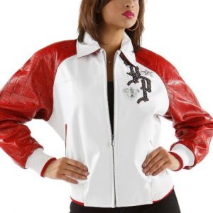 Pelle Pelle Womens Black Label Limited 78 Red Jacket